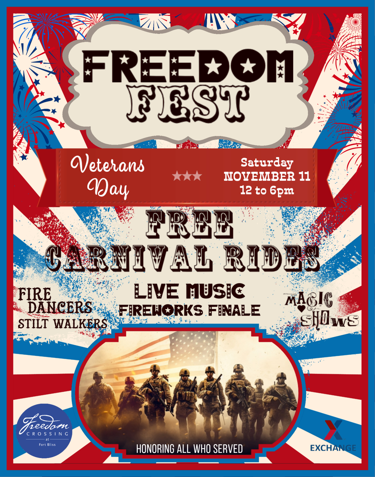 FREEDOM FEST Freedom Crossing at Fort Bliss